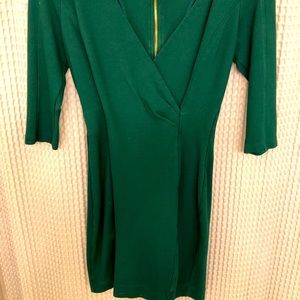 Green Zara dress